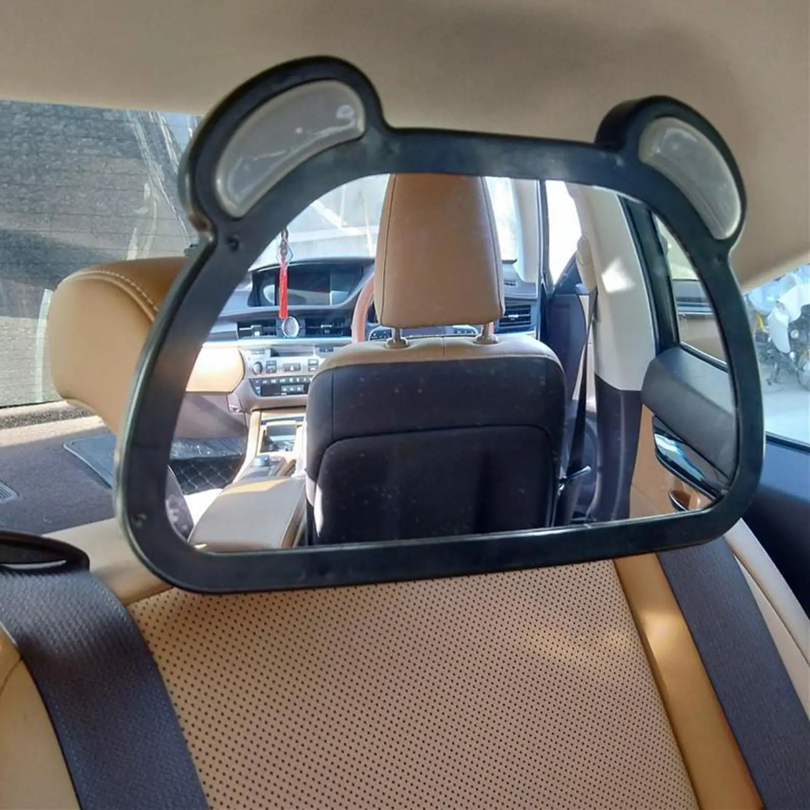  Mirror   Rotatable  Auto Interior Accessories with LED Universal Rear Facing  Mirror