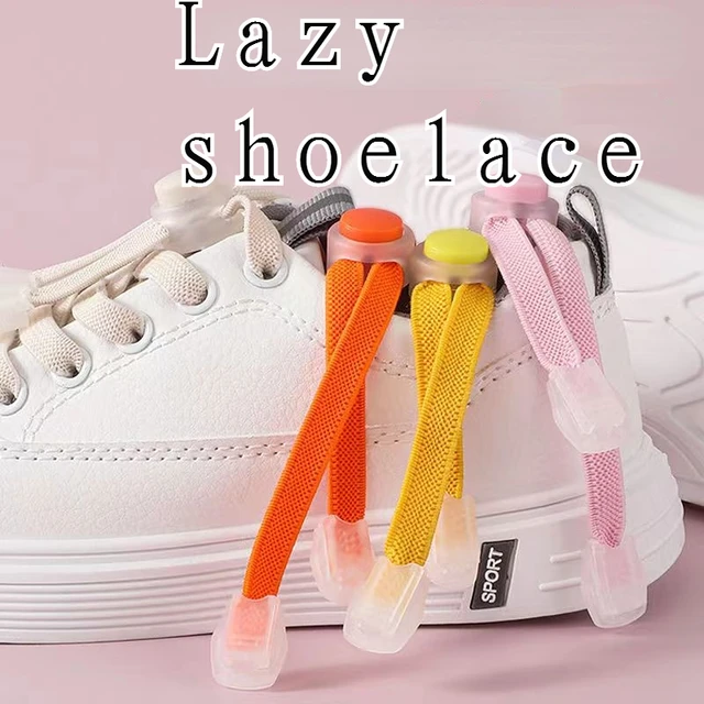 No Tie Shoe Laces Adults Children Elastic Shoelaces Lazy Lace