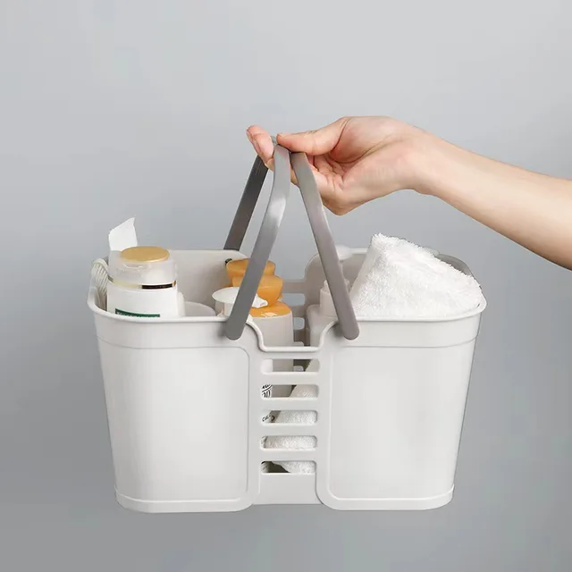 Soft Body Bath Basket Storage Baskets Bathtub Organizer Bags Plastic Wash  Baskets Shower Baskets Bathroom Accessories