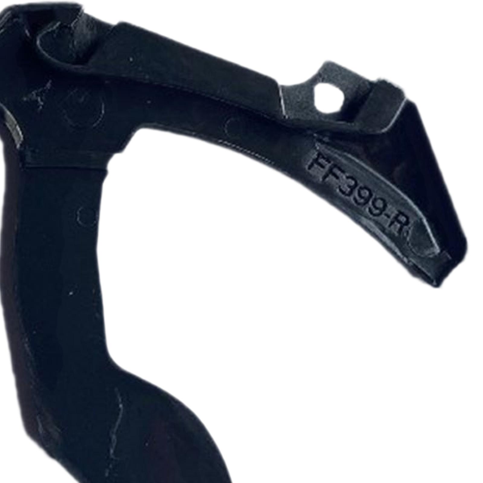 2Pcs Helmet LS2 Ff399 Lens Base Black Lens Mounts Ff Mhr 89 Lens Base Visor Base Fits for Ff396 Helmets Parts Motorcycle Parts