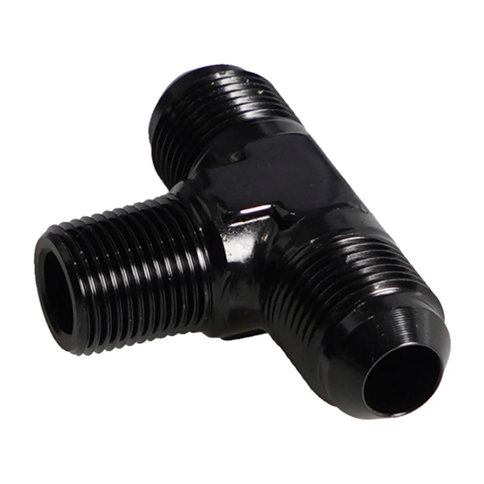 AN3 Male to 1/8inch NPT Alloy T Shape On Side Branch Tee Premium Spare Parts Replaces Car Durable