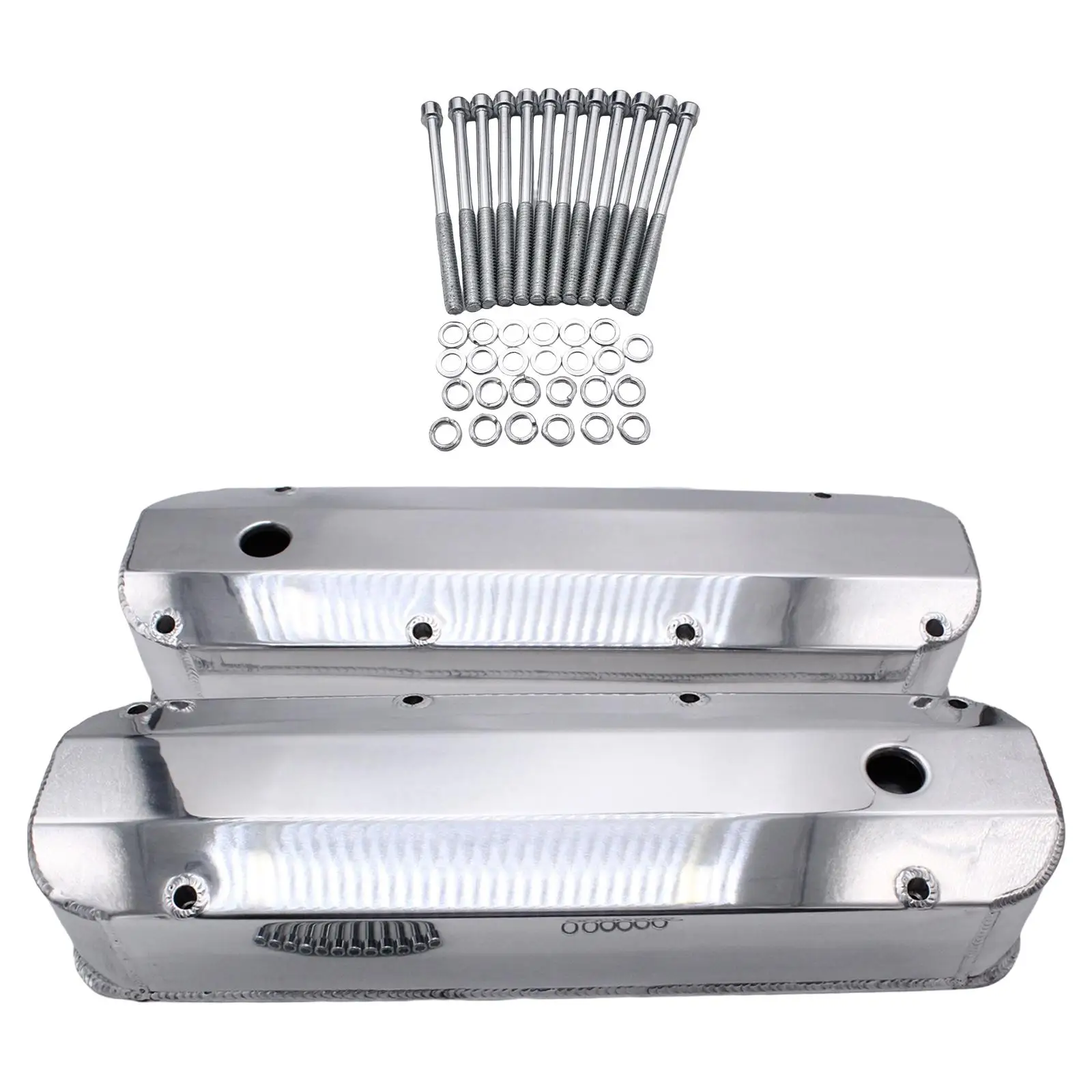 Valve Covers with Long Bolts Baffles Replace Parts for Ford Bbf 429 460 V8 Engines Big Block Engine Parts High Performance