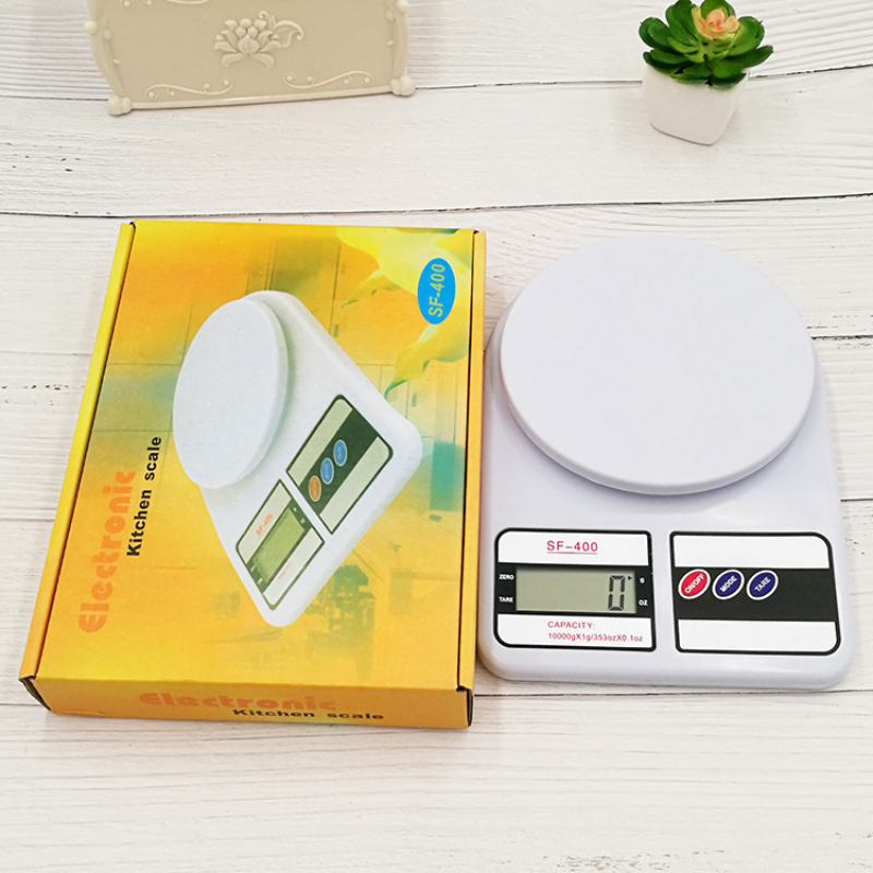 Title 2, 10kg LCD Display Digital Kitchen Scale 1g Porta...