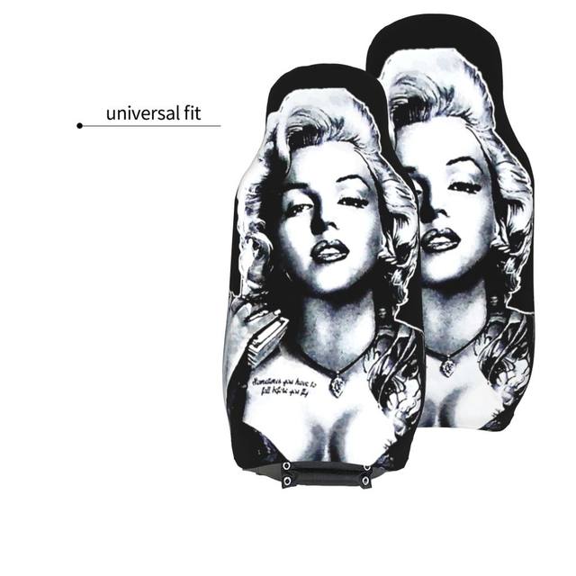 Marilyn Monroe shops Car Seat Covers Set Hollywood Star Birthday Gifts