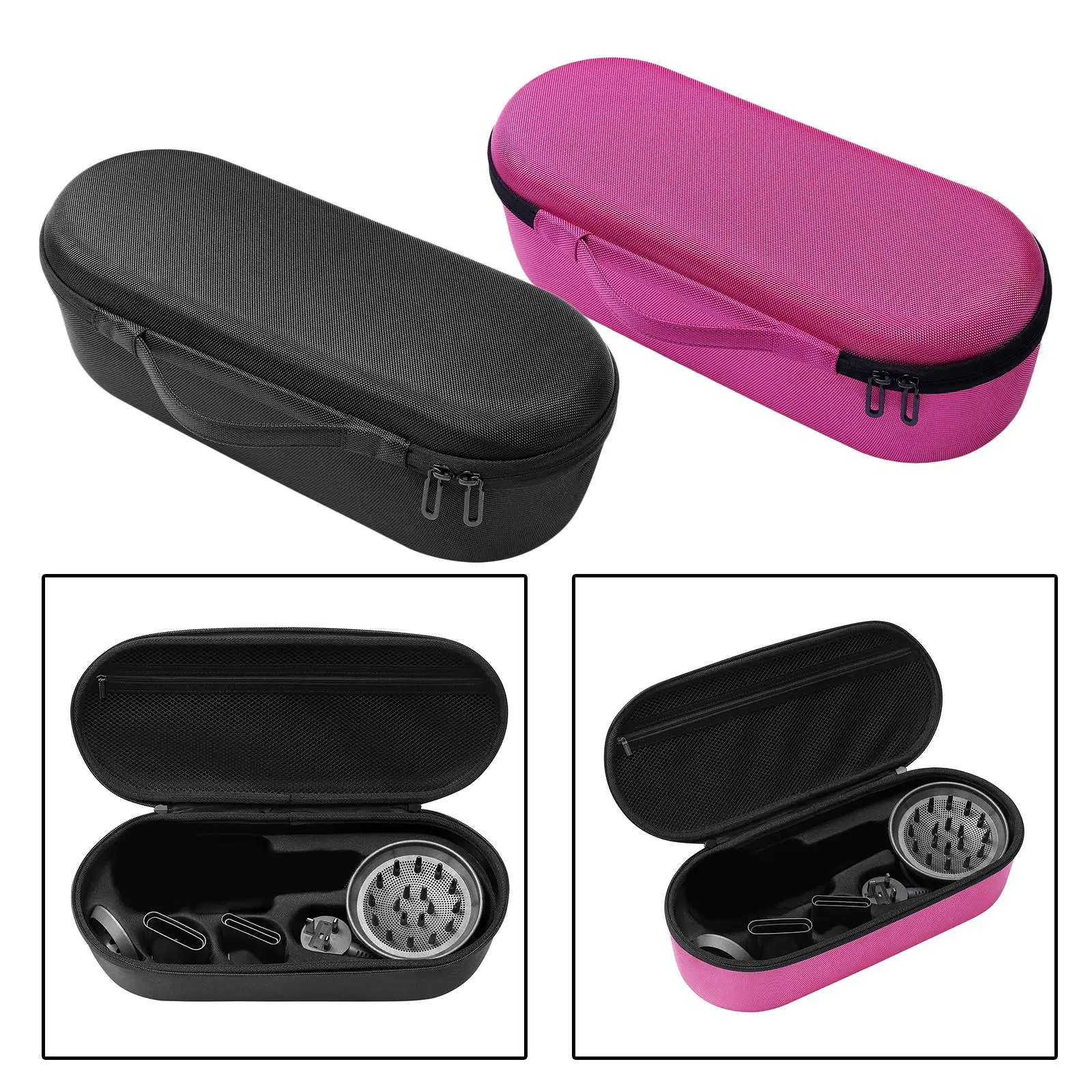 2 Pack EVA Travel Storage Case with Handle for Hair Dryer