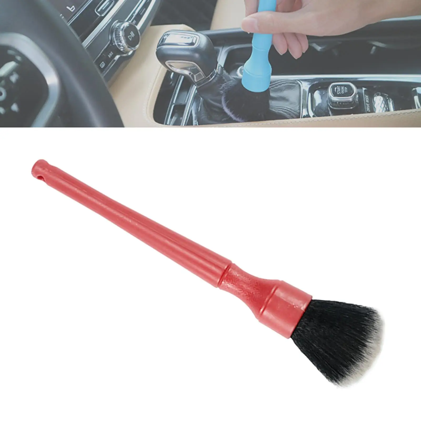 Car Detailing Brush PBT for Leather Seats Interior Exterior Engines