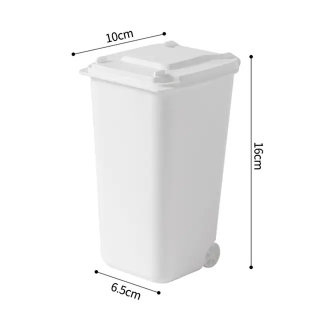 Tabletop Garbage Bucket Multipurpose Household Storage Box Waste Bin for  Living Room Bedside Table Dormitory Bedroom Bathroom - AliExpress