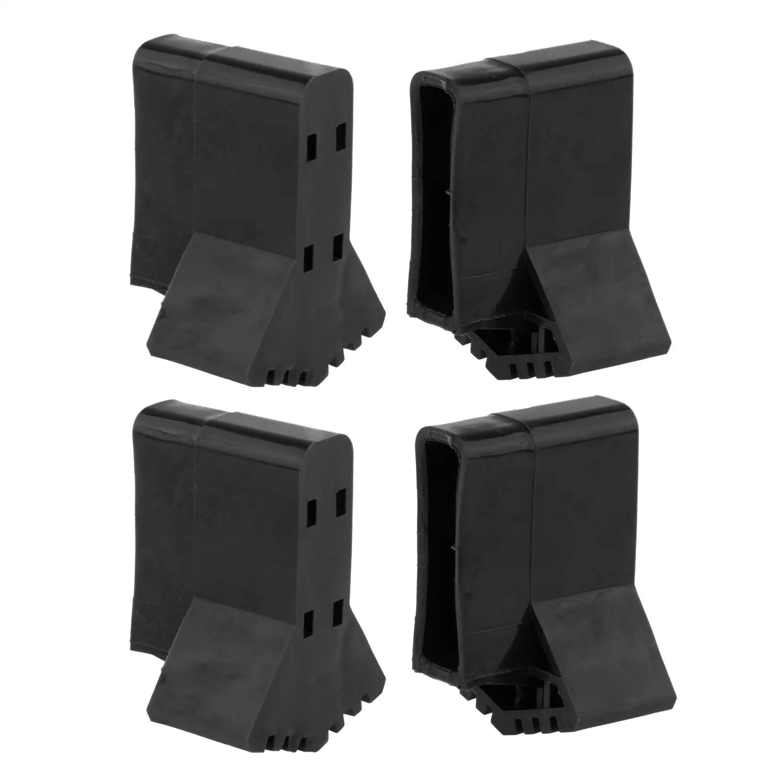 Ladder Non Slip Feet Protector Trapezoid Pads Ladder Feet Rubber Pads for Accessories Replacement Kit