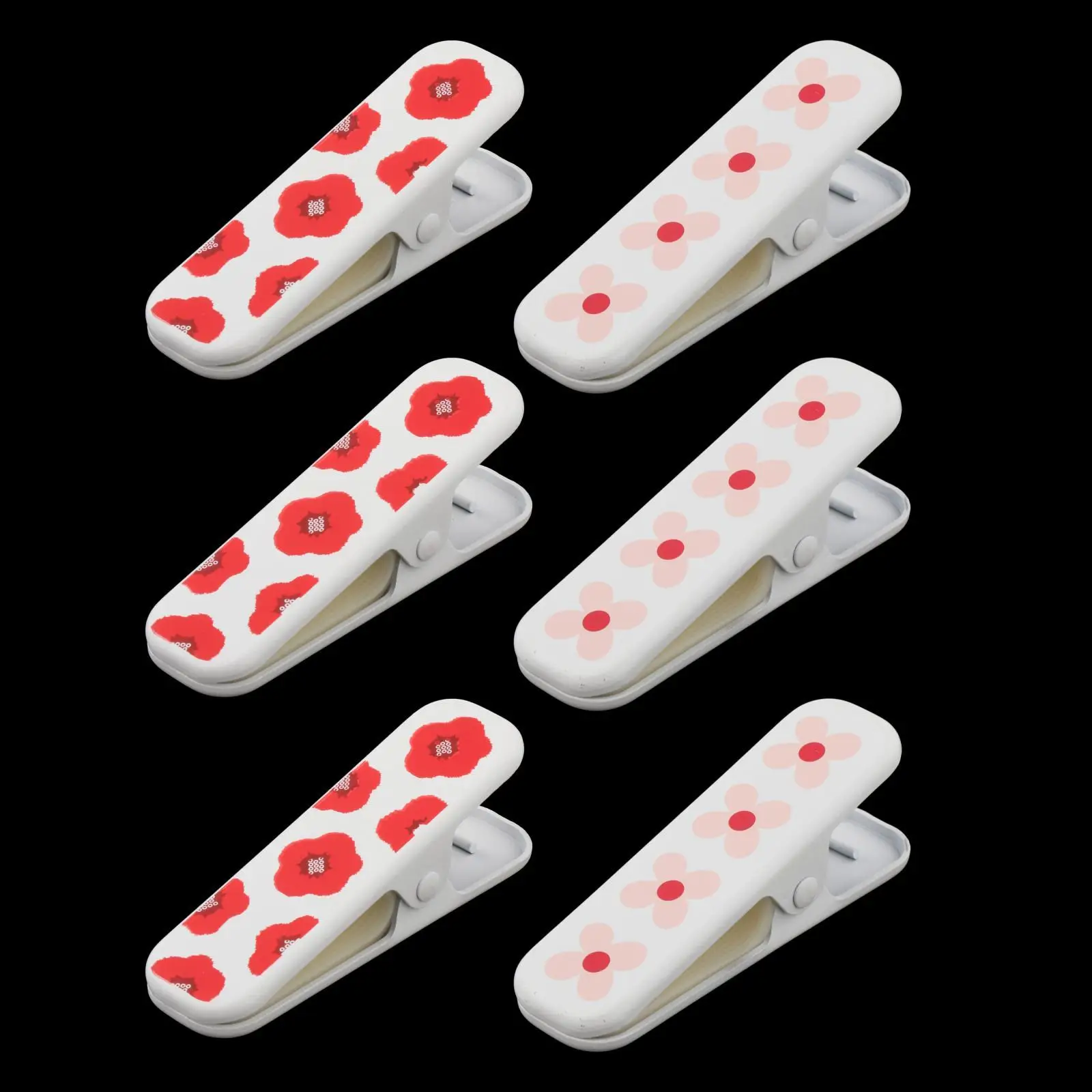 Set of 3 Kimono Dressing Clips , Covered with Silicone to Avoid Damage to Fabric
