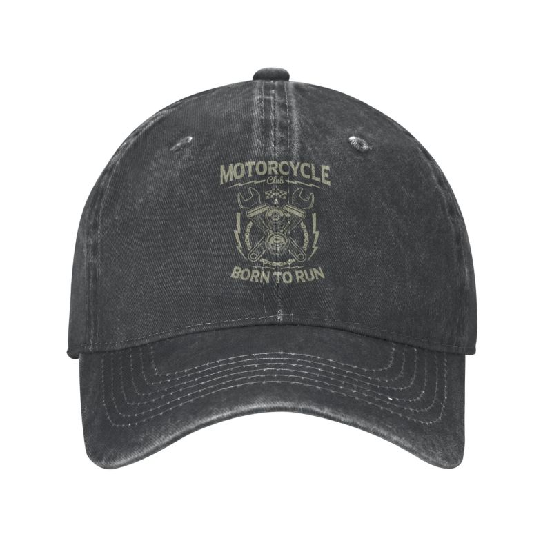 Title 1, Custom Cotton Motorcycle Club Baseball Cap Men ...