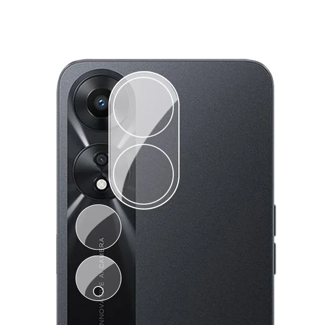REDDWARF 3D Camera Lens Protector Glass for Oppo A78 5G