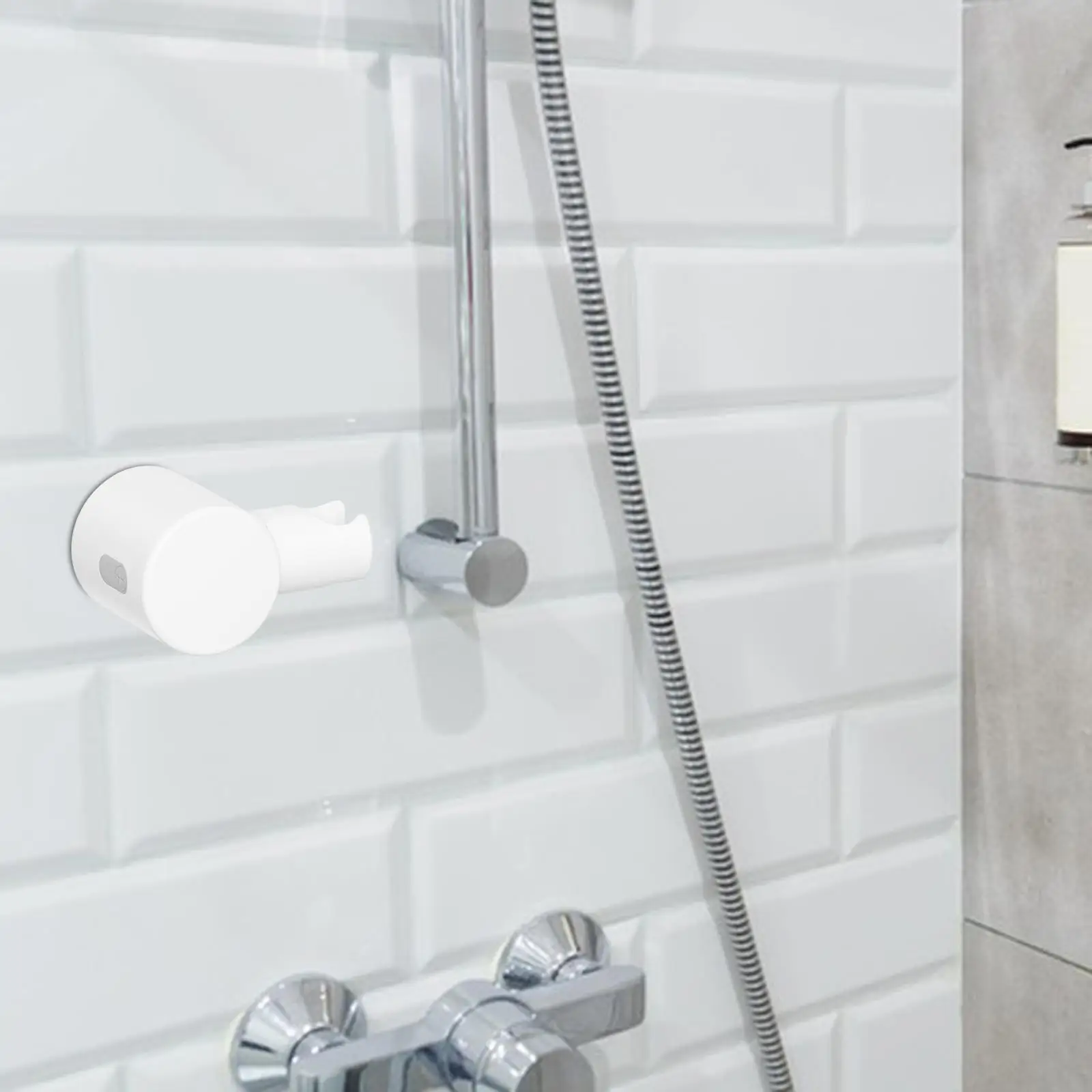Plastic Handheld Shower Holder Stable Holder Punch Free Bathroom Accessories