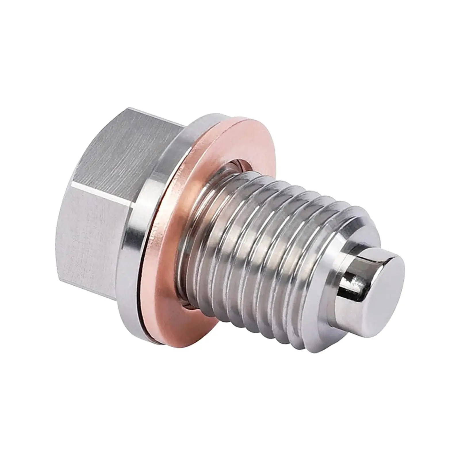 Oil Drain Plug Screw M12x1.5 Anti Leak Reusable Accessories Replacement Neodymium Magnet Bolt Sump Drain Nut for Motorcycle