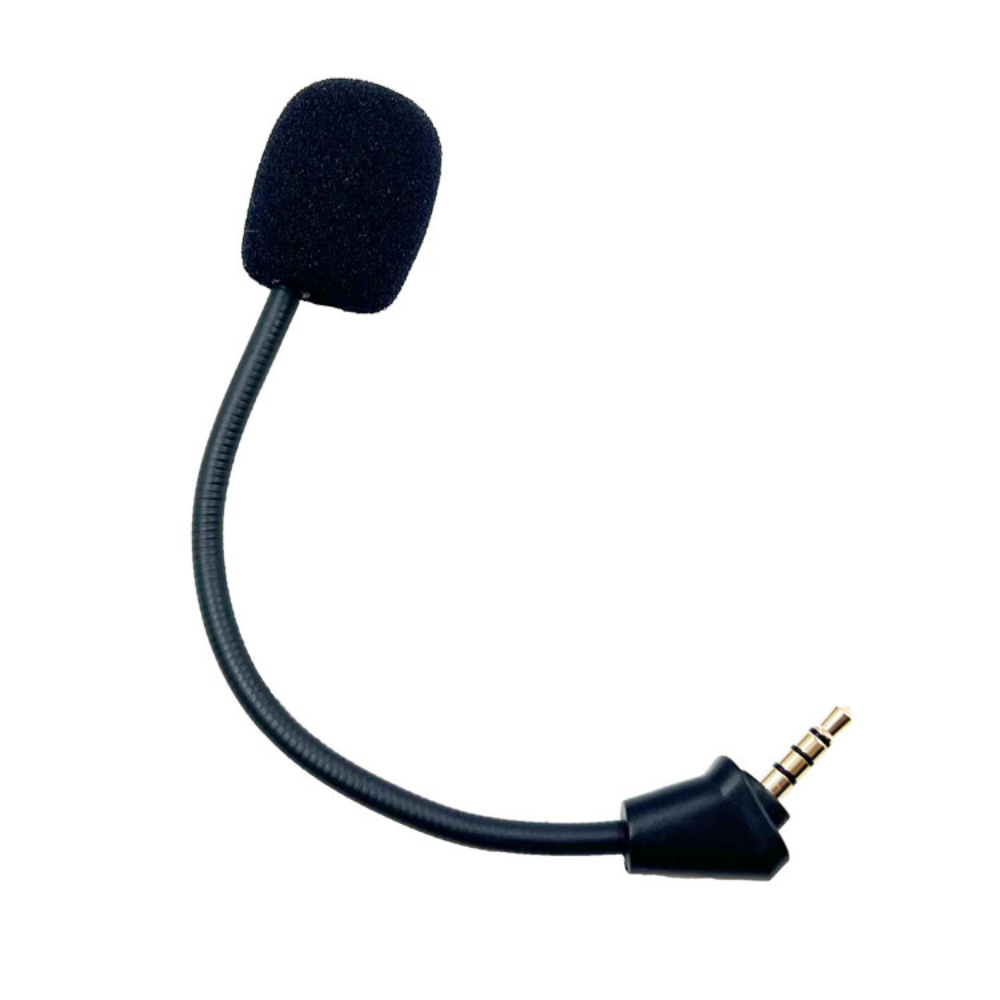 Replacement Game Mic 3.5mm Microphone for Kingston HyperX Cloud 2 II Wireless HHSC2X-BA-RD/G Gaming Headsets Headphones