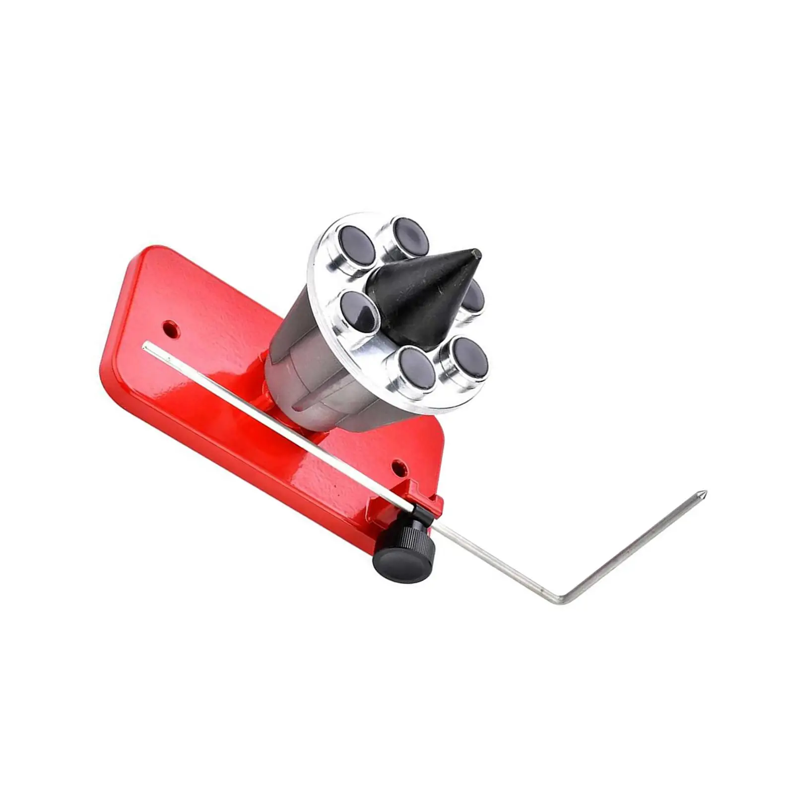Universal Blade Balancer Reduced Vibration Wall Mount Red 20cm 339075B Balance Blade after Sharpening for All Lawnmower Parts