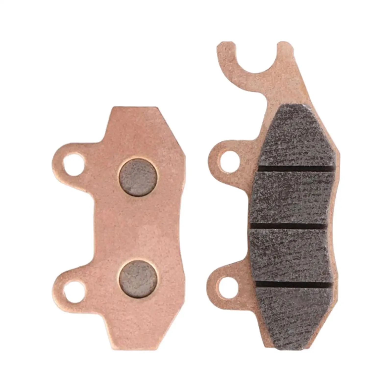 Motorcycle Brake Pads Set Sturdy for 250R EX300 Golden Color