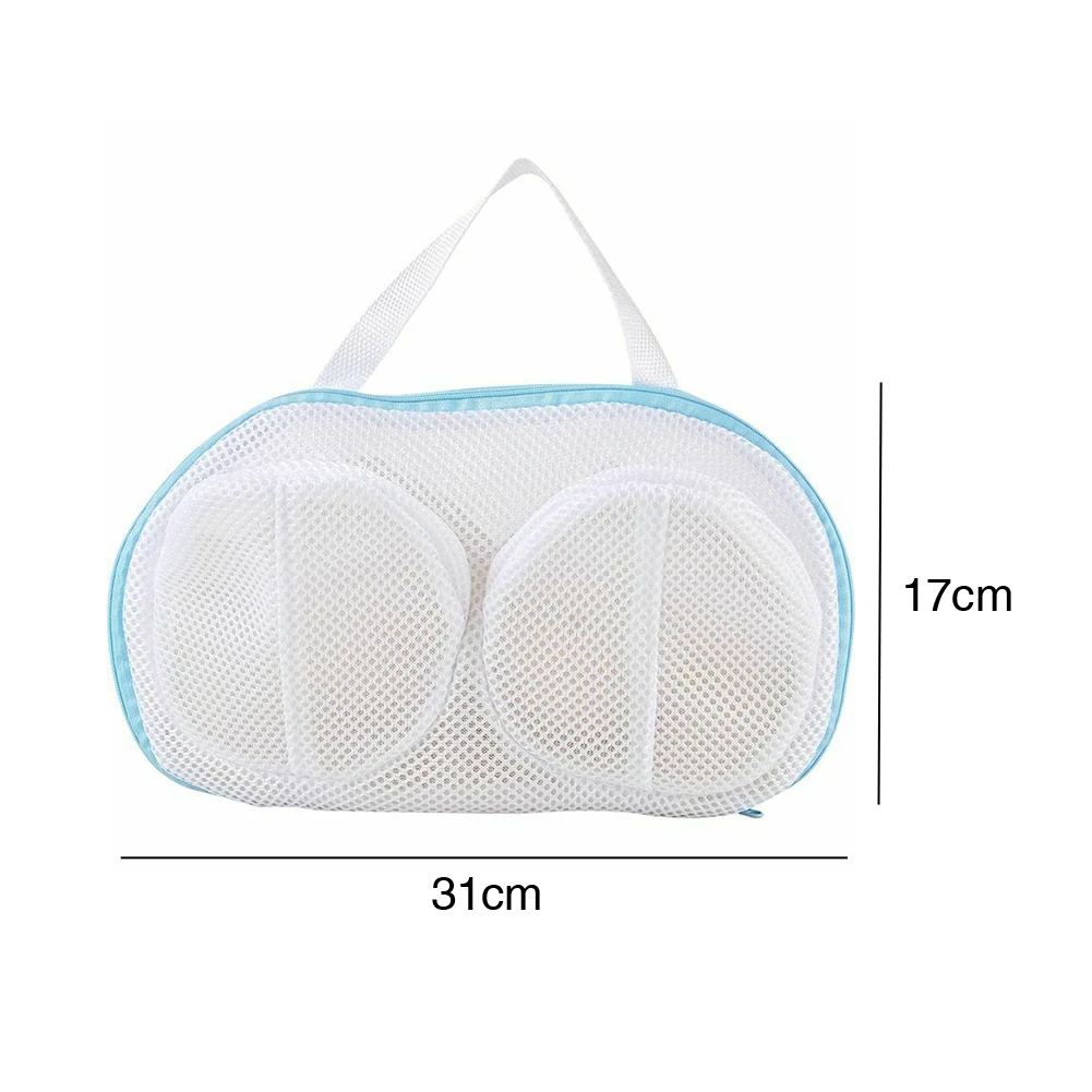 laundry basket with lid Bra Washing Bag Polyester Cleaning Underwear Pouch Classified Net Laundry Protection Clothes Practical Home Travel Mesh Lingerie laundry sorter hamper