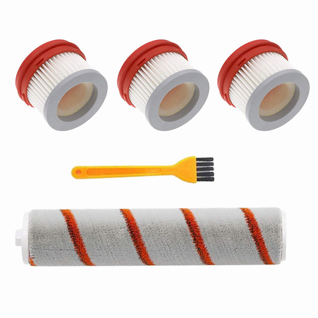 Kit Of 3 Brush Filters For Dreame V9 Cordless Vacuum Easy To