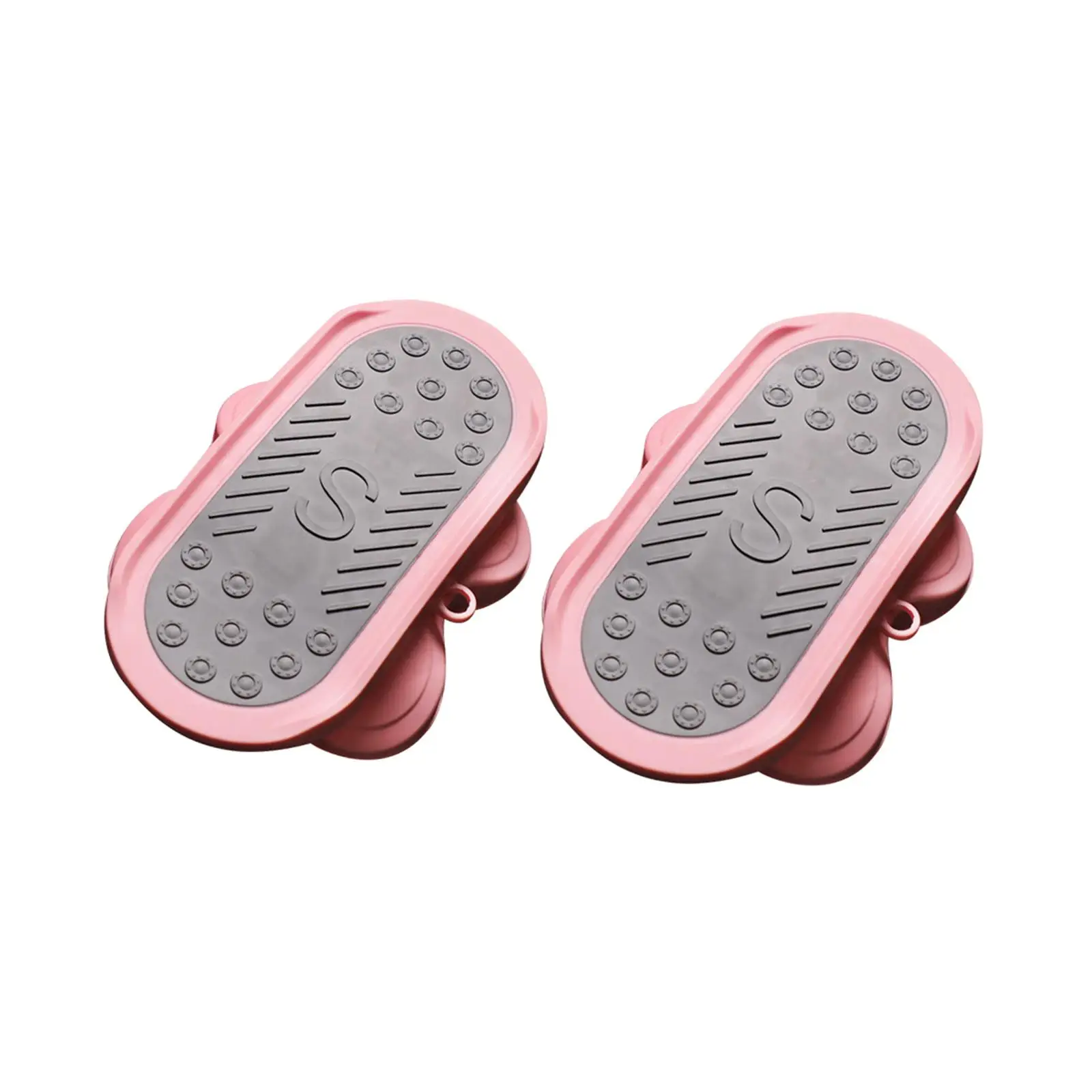 2x Ab Twisting Board Aerobic Exercise Balance Boards Foot Massage Mute Machine Waist Twist Disc for Shaping Gym