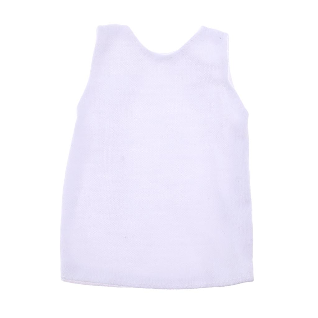 1/6 Vest Shirt Sleeveless Tops for 12'' Enterbay Dragon DML HT Figure Models