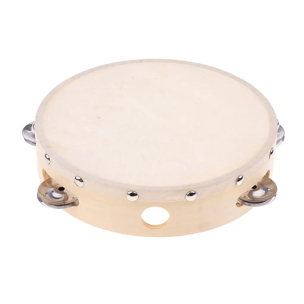 Hand Tambourine Practice Kids Musicality Percussion for Children Gift