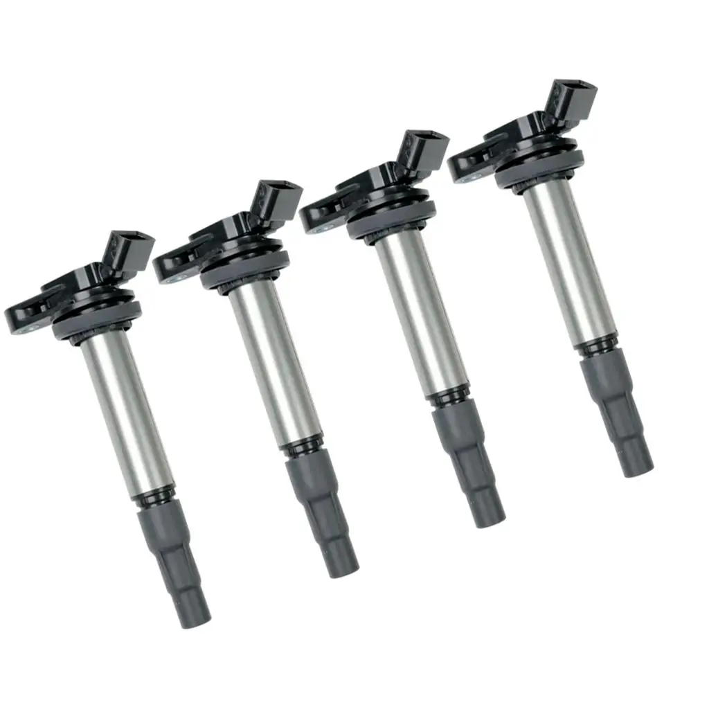 4pcs Ignition Coil Pack for Matrix for Lexus L4 1.8L Car Vehicle Replace Parts Accessories Easy to Install