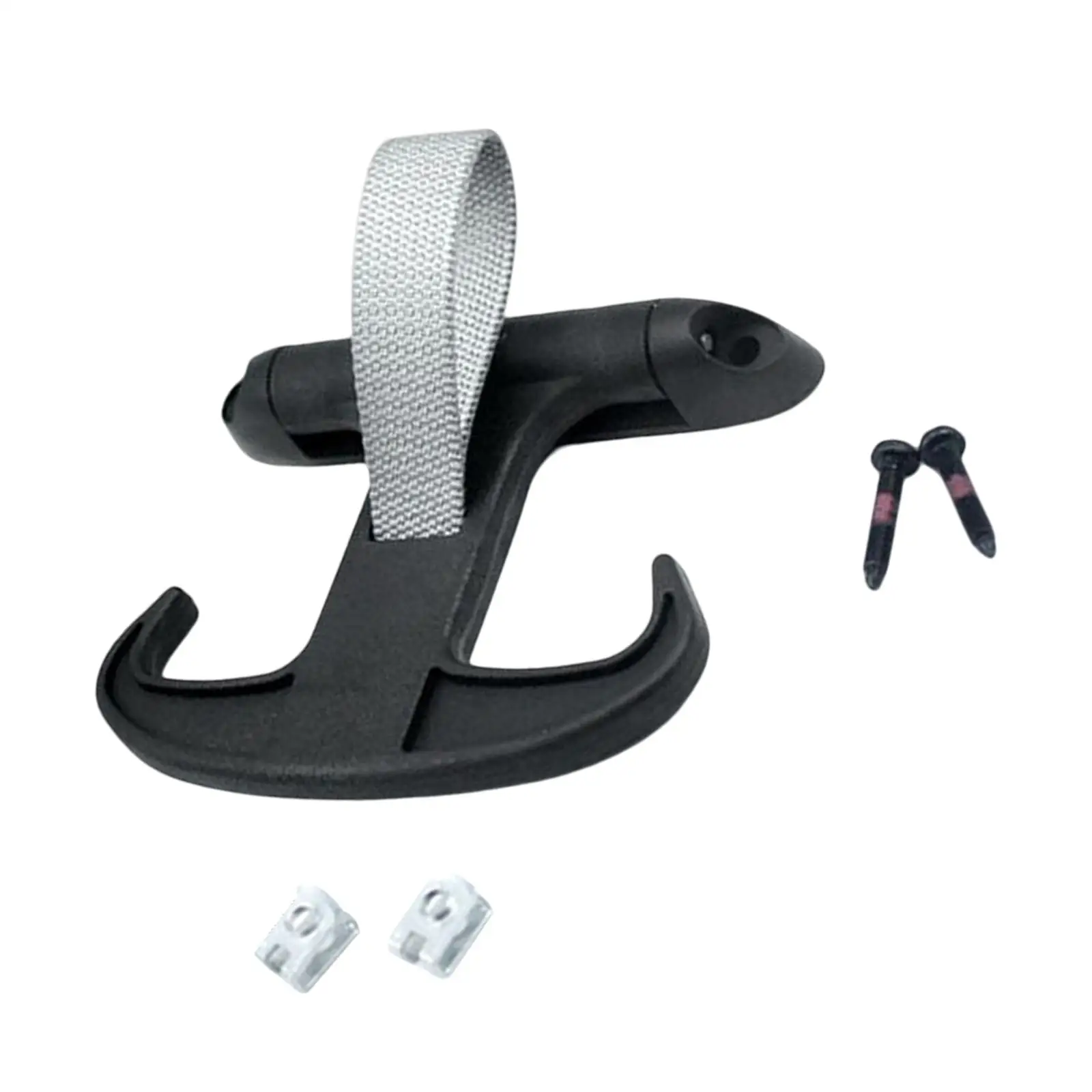 Automobile Trunk Rear Lid Hook Organizer 4 S4 B6 B7 A6 2002-200 Material Premium Simple Installation Black