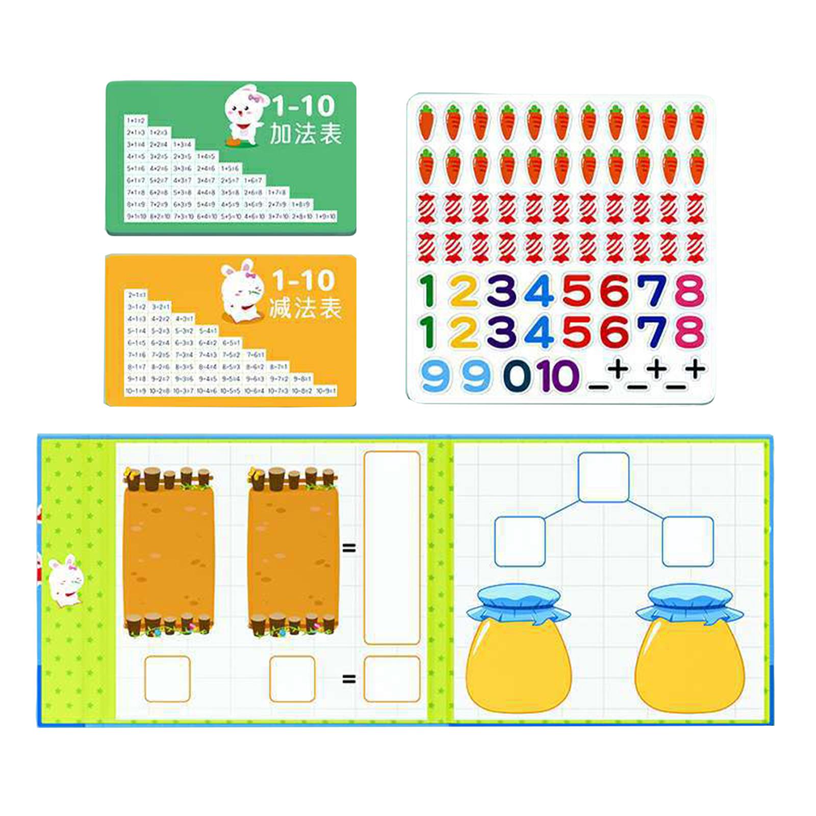 Numbers Decomposition Math Toys Math Teacher Aids Educational Toy Math Addition Subtraction Toy for Preschool Gift home