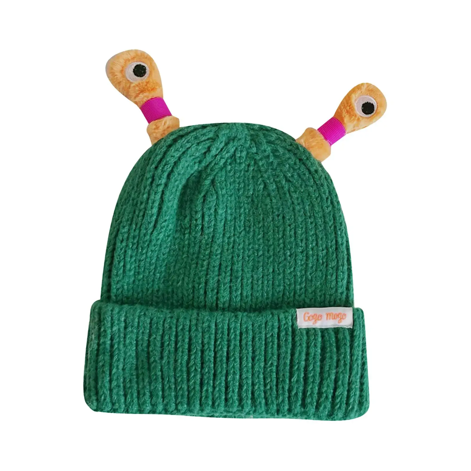 Knitted Hat Funny Warm Cap Stretch Novelty Retractable Hose Cute Winter Hat for Children Women Parent Child Adults Autumn