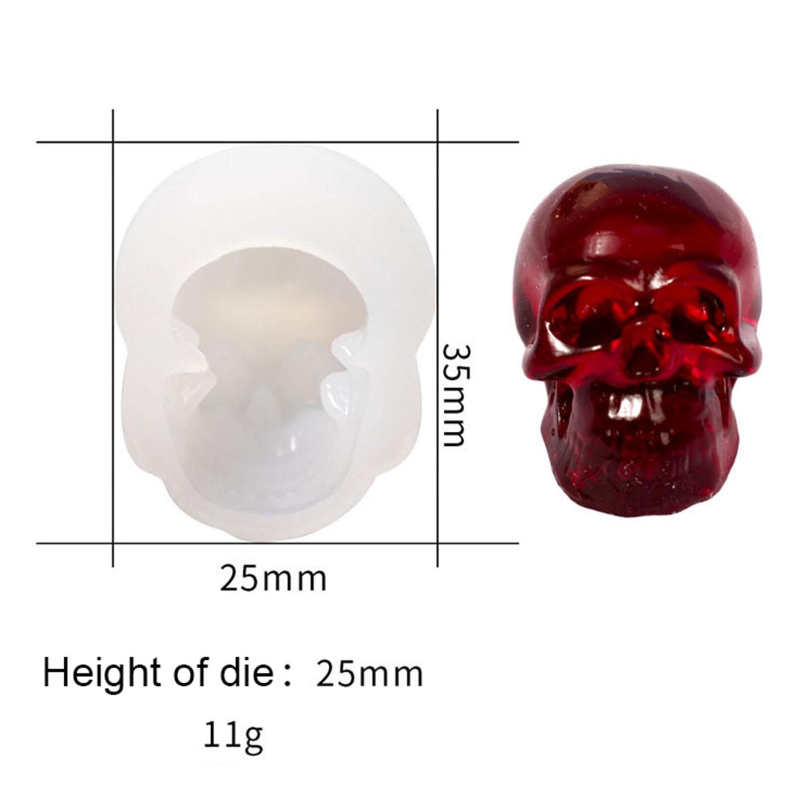 Skeleton Candle Molds Silicone Soap Mold DIY Skull Craft Jewelry Making
