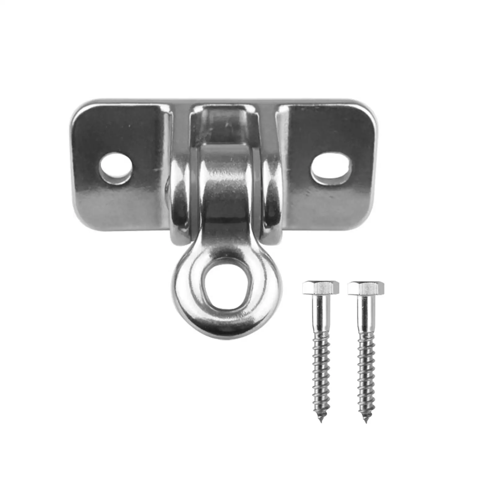 Swing Hanger Buckle Stainless Steel Hardware Mounting Screws for Porch Swing Hammock Chair Heavy Bag Yoga Gymnastic Rings