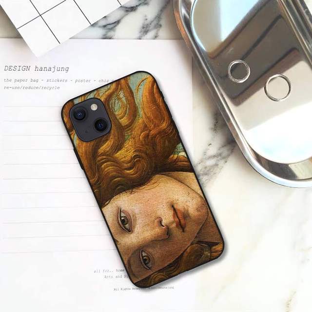 Art Birth Of Venus Phone Case For iPhone 11 12 Mini 13 14 Pro XS 