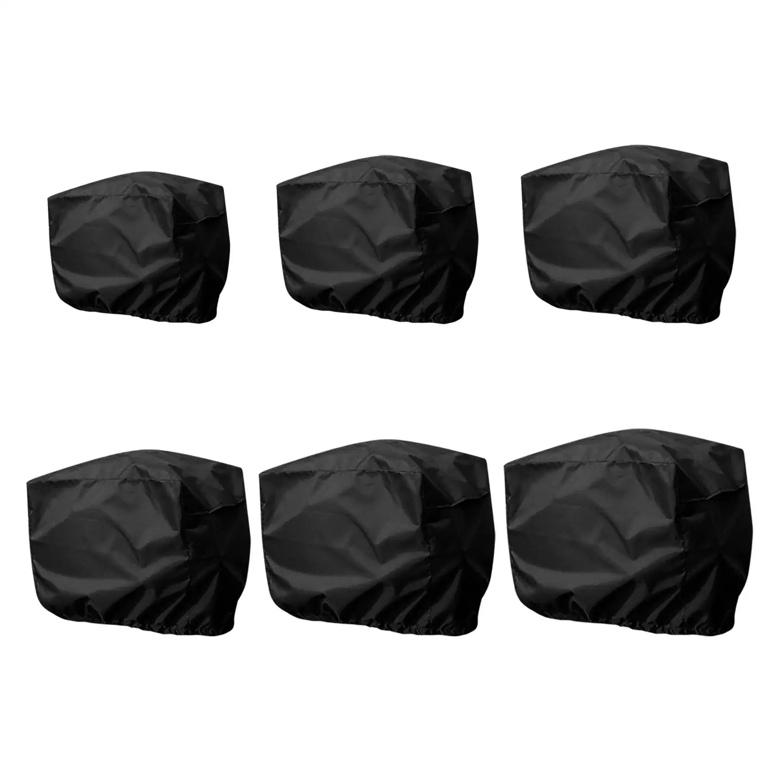 Full Outboard Engine Cover Outboard Motor Cover Marine Black Anti Scratch