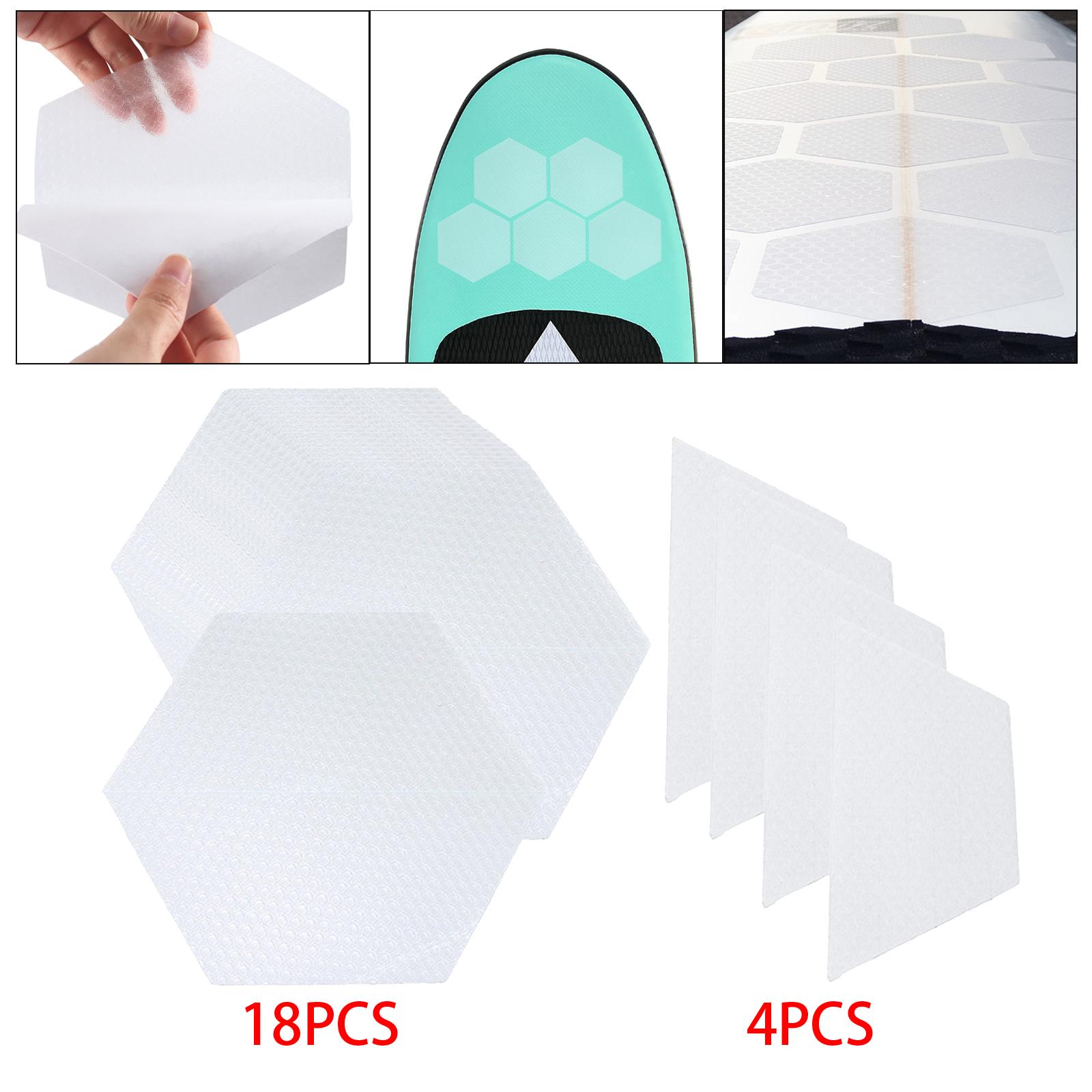 Adhesive Hexagon Surfboard Pads Waxless Surfing Accessory Pads