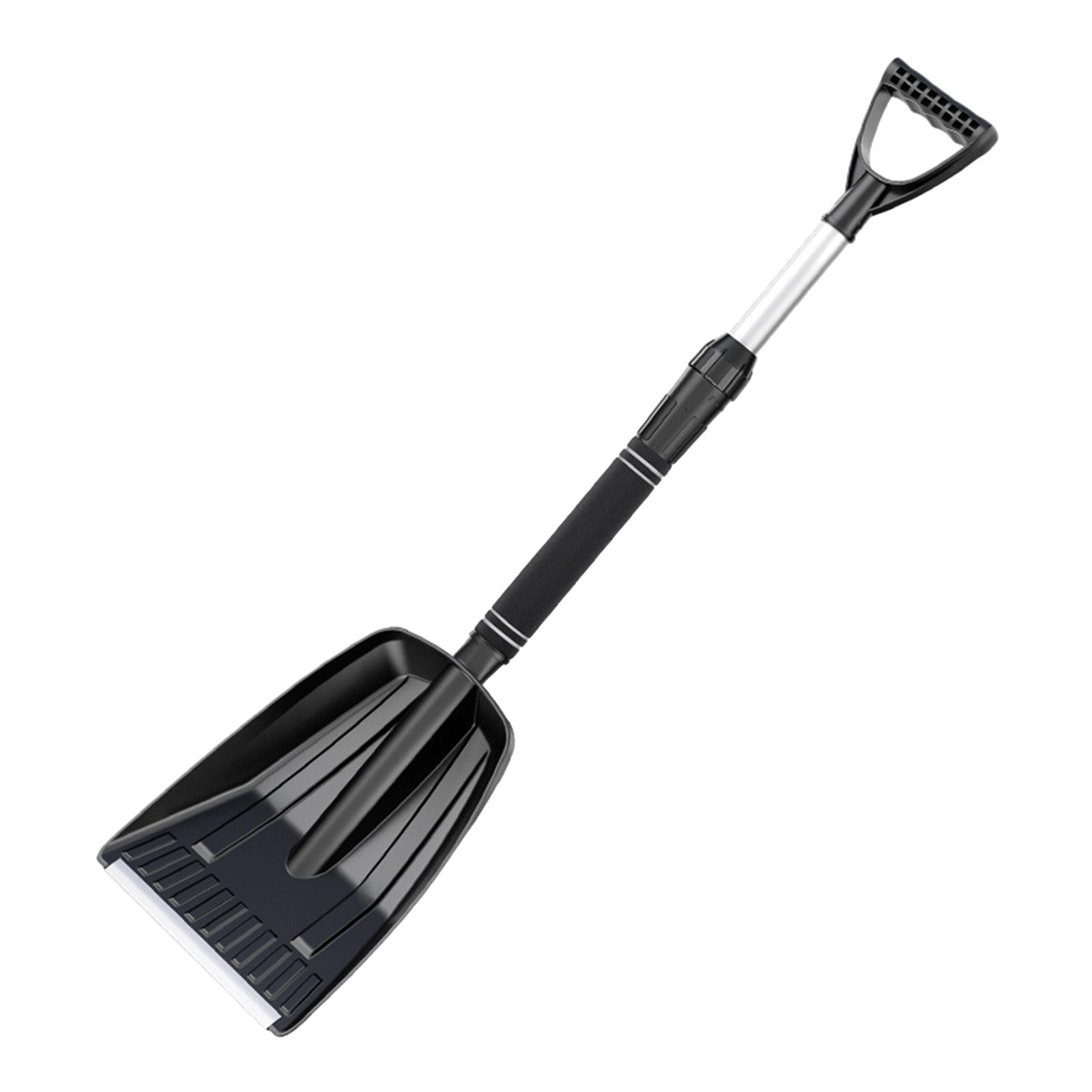 Car Snow Shovel Aluminium Alloy PP Detachable for Garden Trucks Beach