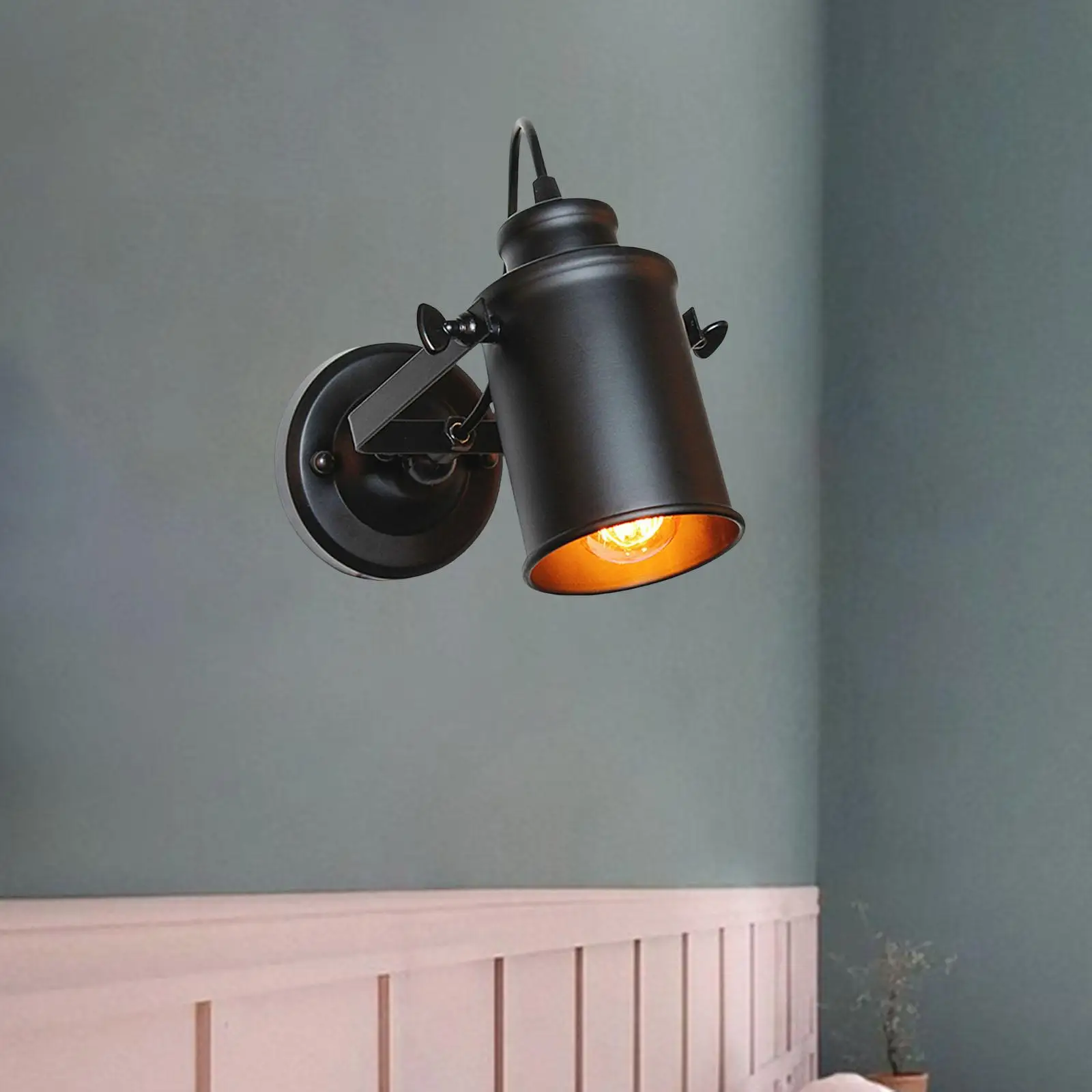 Industrial Wall Sconce Wall Lighting Downlight Retro for Hotel Barn Aisle