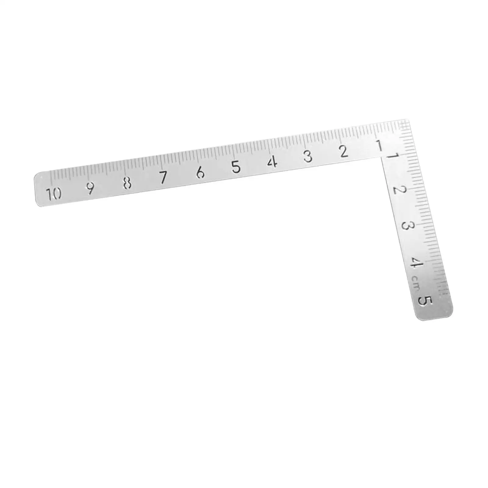 Leather Craft Ruler Stainless Steel Precise Angle Framing Square 90 Degree for Model Making Tools Drafting Tools Hobby Tailor