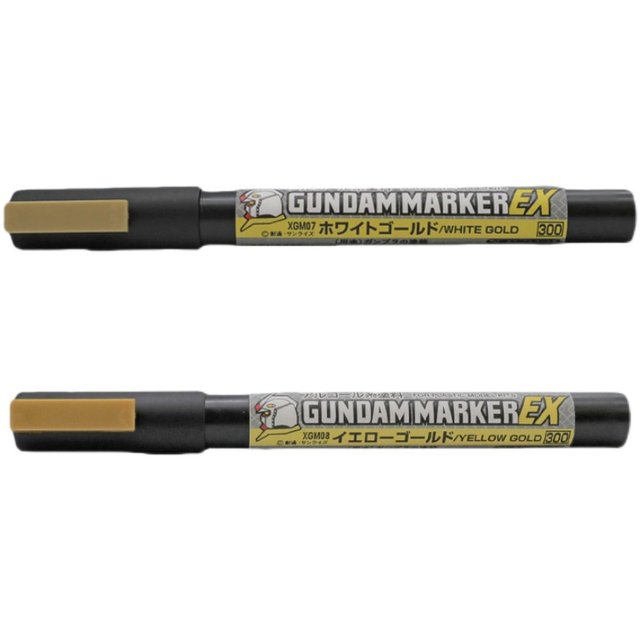 Gundam Markers Gold, Gundam Marker Ex, Coloring Marker, Building Tools