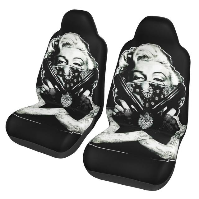 Marilyn popular Monroe Car Seat Covers Set Hollywood Star Birthday Gifts