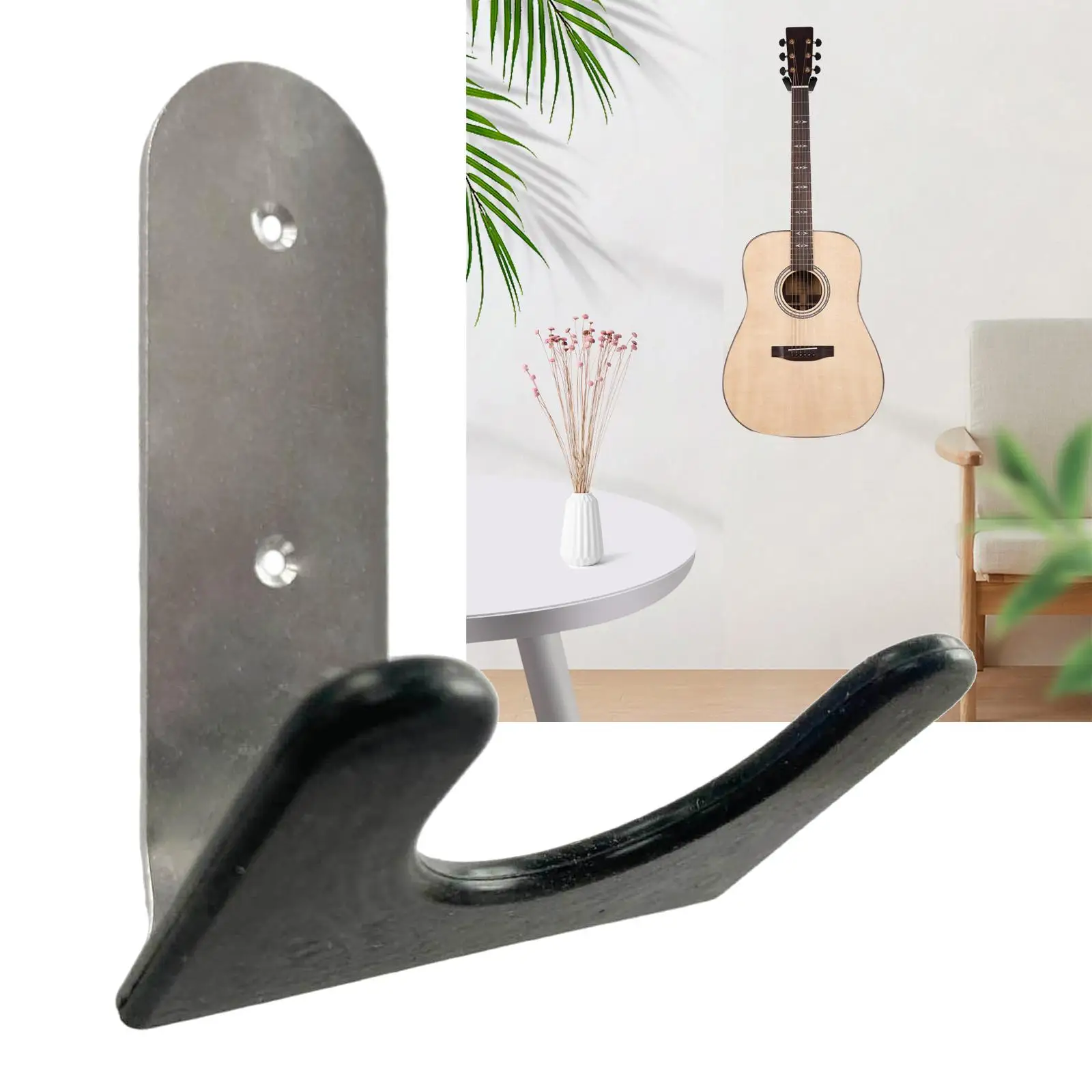 Guitar Wall Mount Holder Ukulele Stand Guitar Holder Hook for Banjo Acoustic/Electric/Classic Guitar Bass Musical Instruments