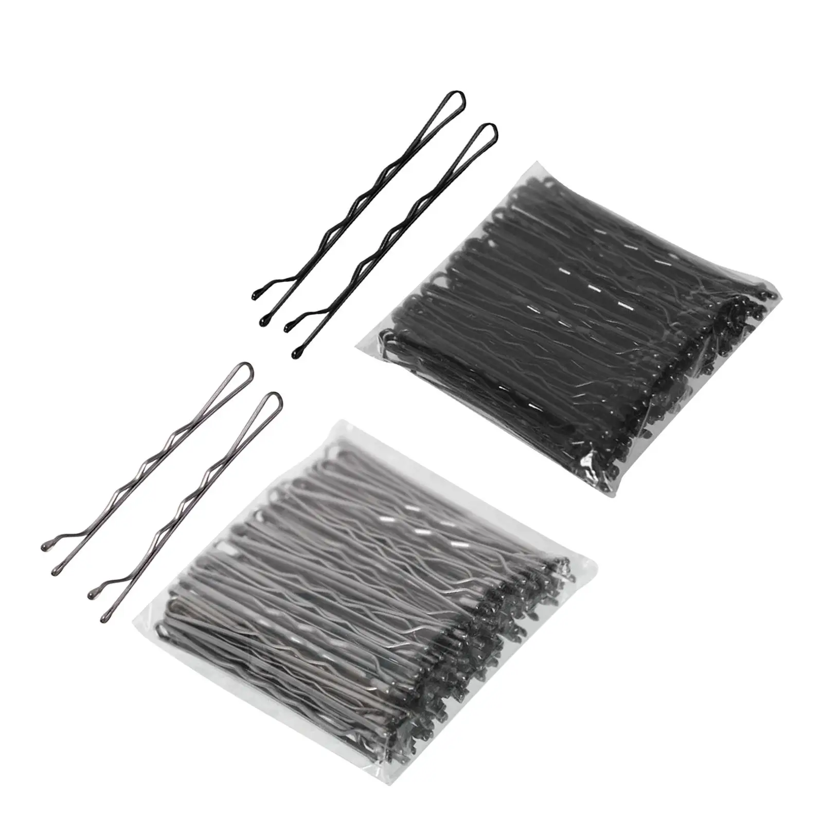 100x Hair Pin Keep Hairs in Place Metal Hair Accessories for Salon Girls