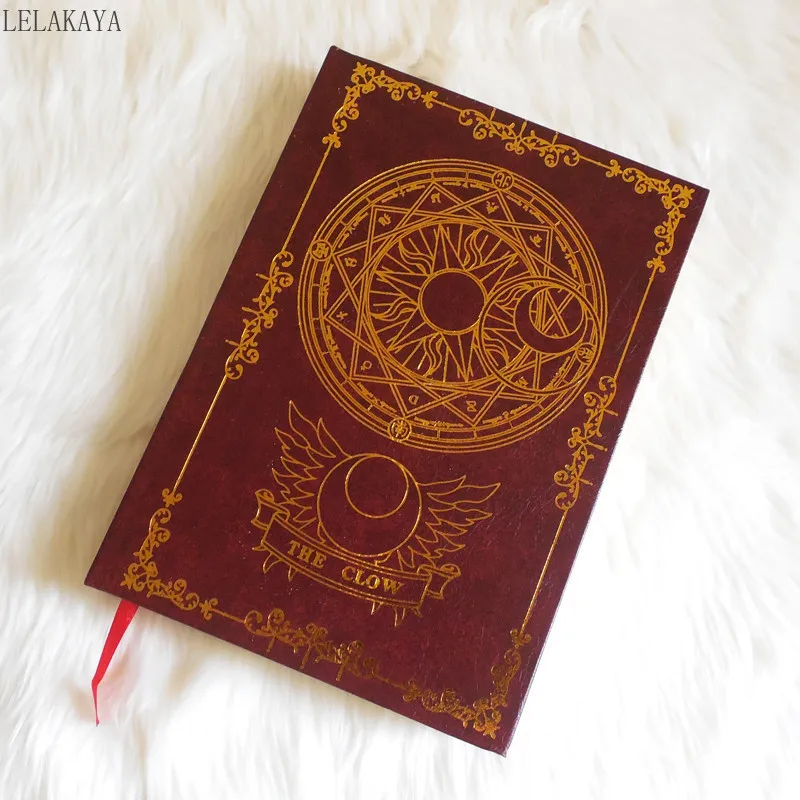 Card Captor Sakura Magic Notebook Diary Book Student Stationery Book Anime Gift 