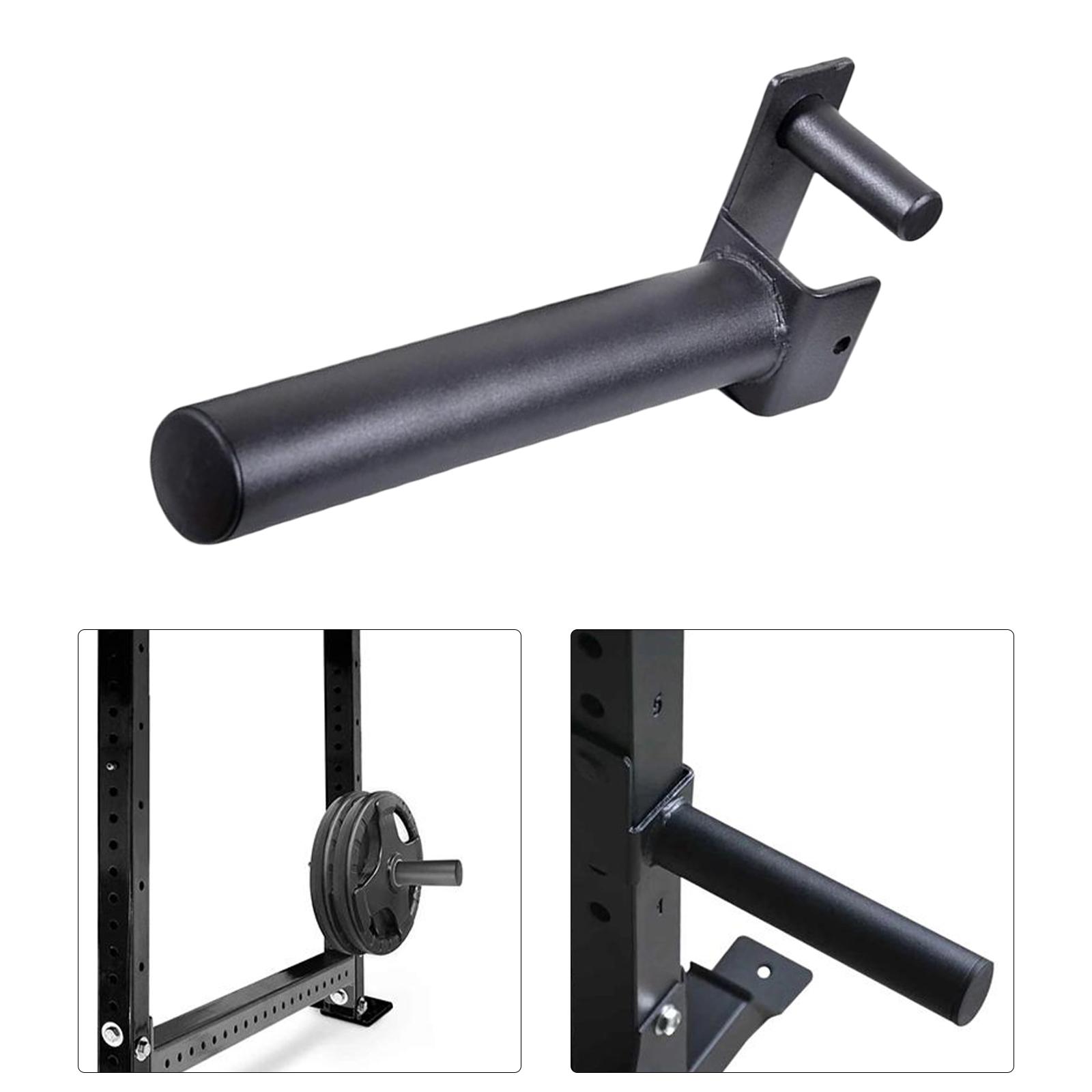 Weight Plate Holder Power Rack Attachment Home Gym Support Stand Organizer