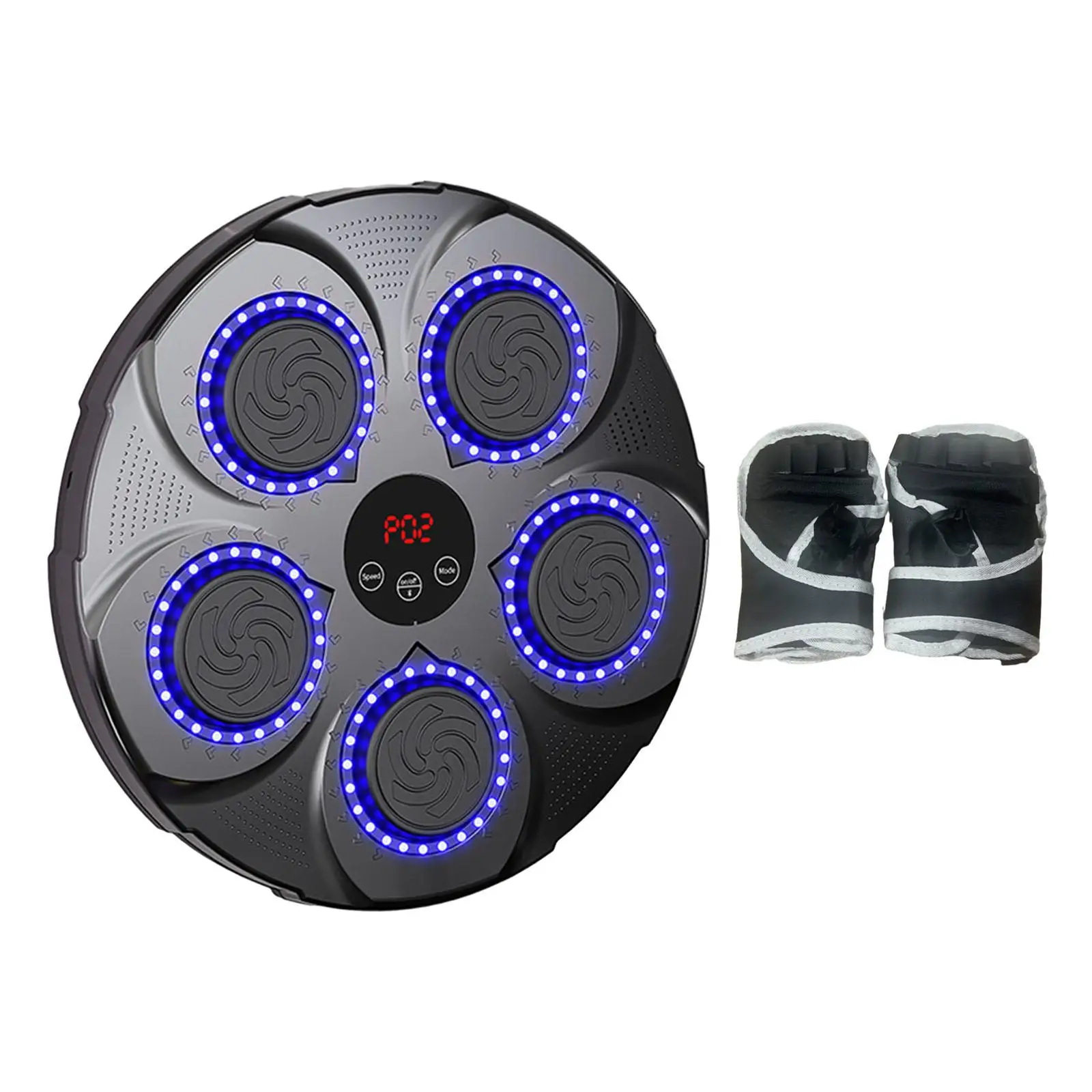 Electronic Wall Target for Kids Adults Music Boxing Machine Smart Boxing Trainer for Practice Relaxing Exercise Home Gym
