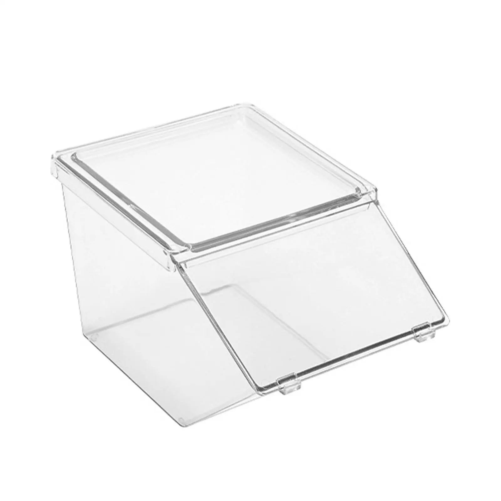 Tea Bags Organizer Storage Organizer Box Transparent Tea Desktop Organizer for Dining Kitchen Home Bedroom Condiments