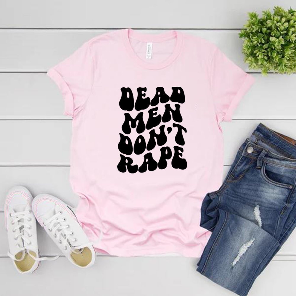 Aileen Wuornos Dead Men Don't Rape T-Shirt American Serial Killer T-Shirt Damen Bedrucktes T-Shirt Kurzarm-T-Shirts Sommeroberteile – Detail 10