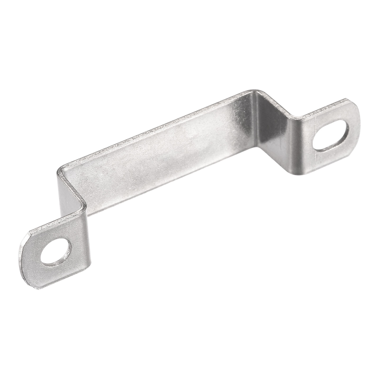 Fechado Bar Holder, Strut Channel, 304 Aço Inoxidável, 18x61.5mm, 6 Pcs