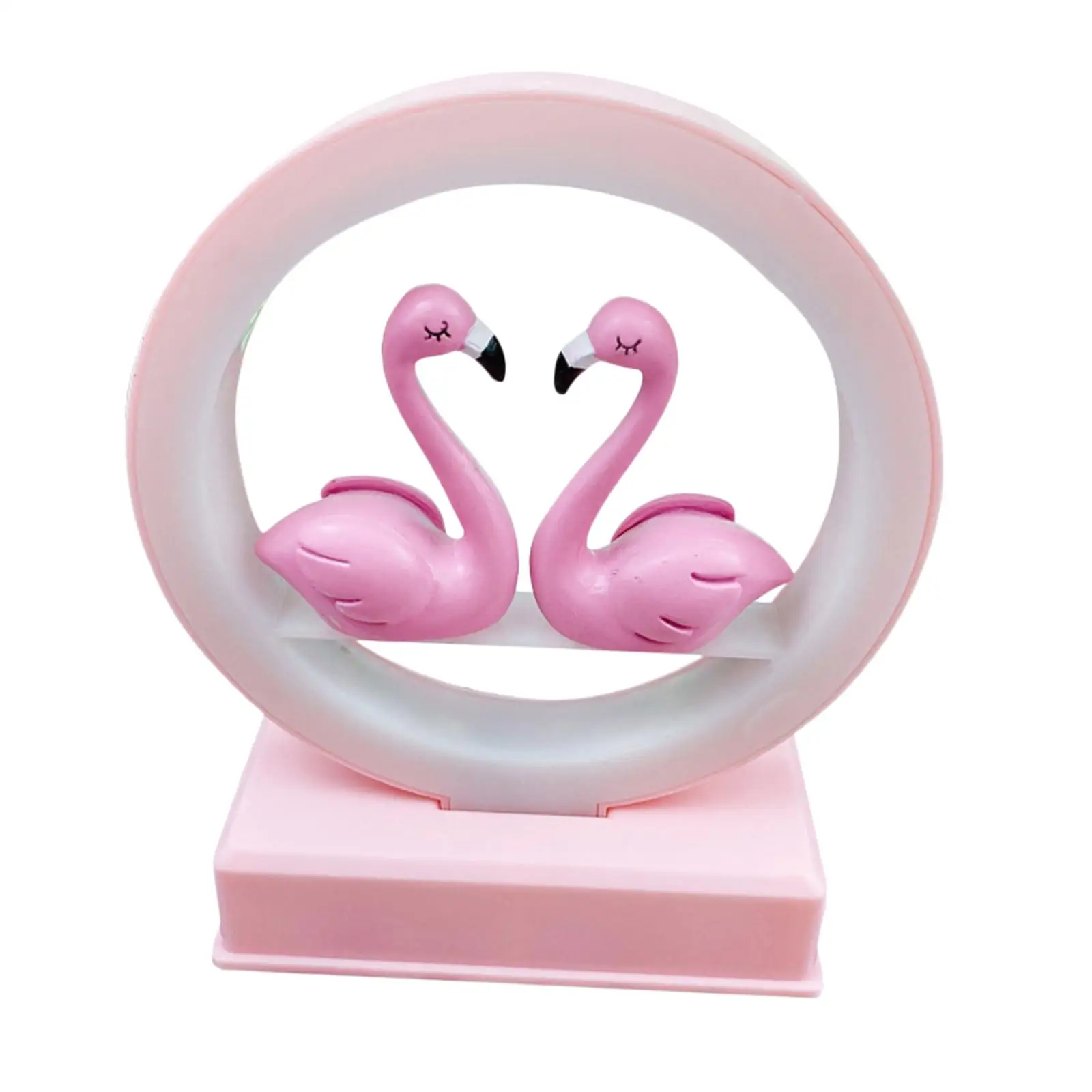 LED Flamingo Night Light with Music Desk Lamp for Dorm Gift Decoration