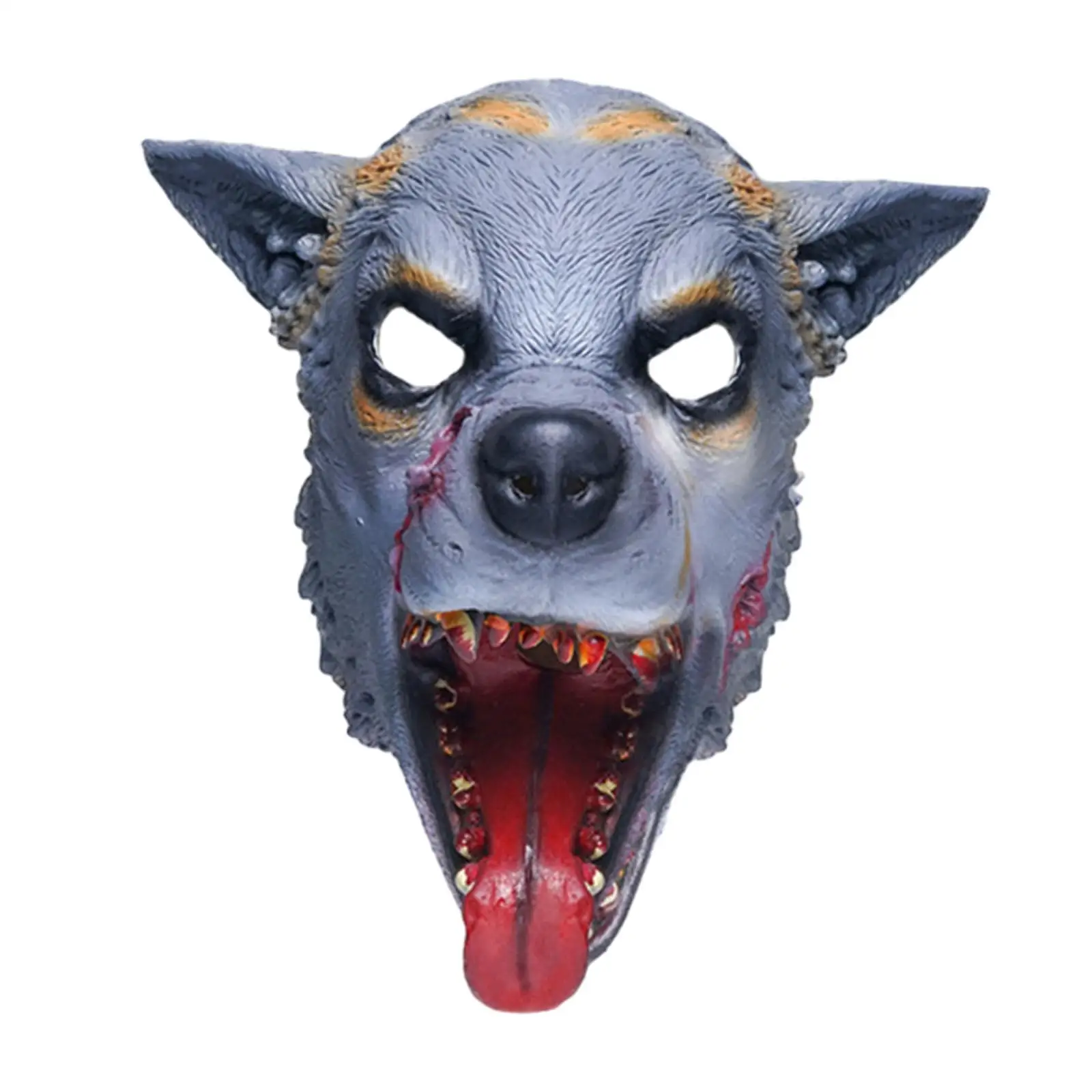 Halloween Mask Cosplay Role Play Costume Headgear Novelty Dress up Face Cover for Prom Birthday Night Club Festival Party Favor