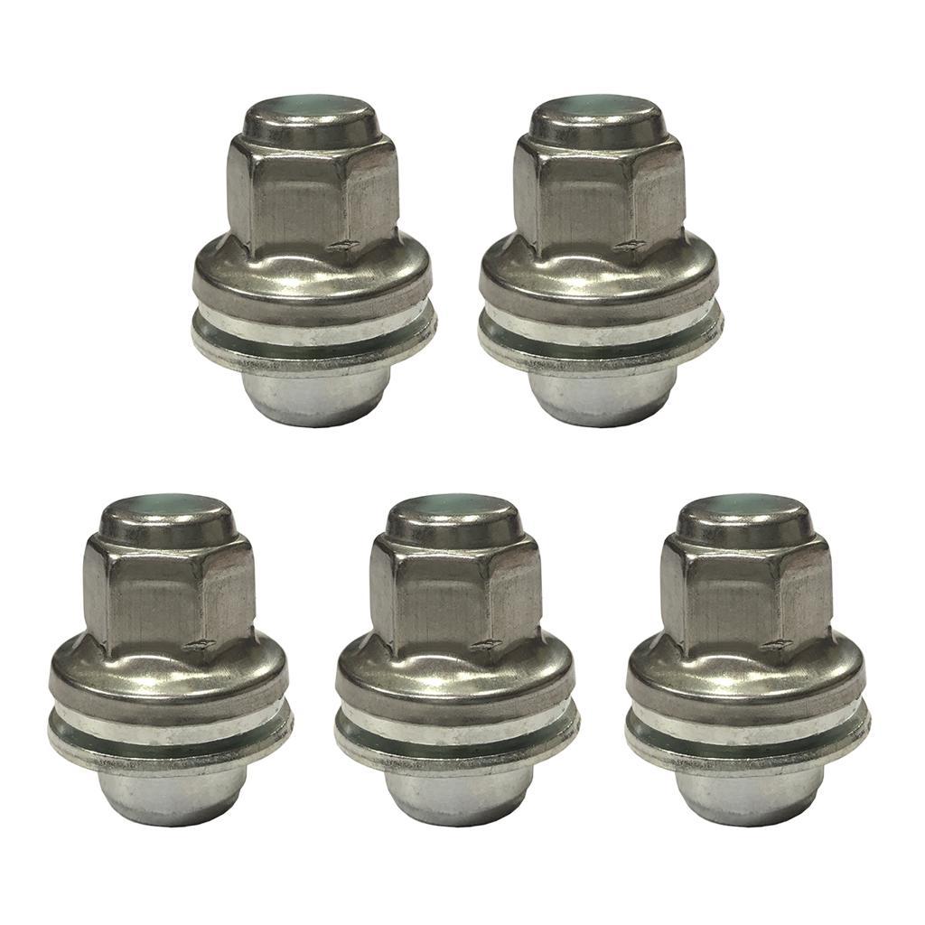 5 Pcs Thread Pitch,   Style Lug Nuts Closed End  All2004 ? 2011XF 2009 ? 2011